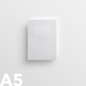 Heftumschlag Papier von Minouki - weiß, Din A5