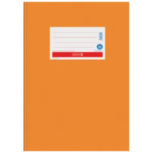 Heftumschlag A4 Brunnen Karton - orange, Din A4